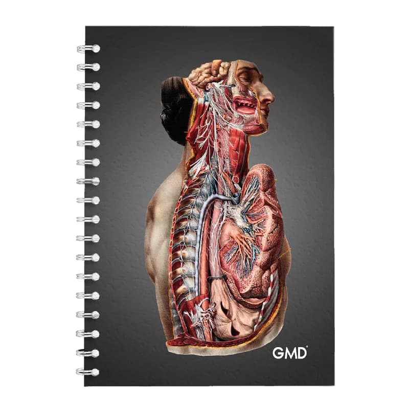 Cuaderno Argollado GMD Anatomía Vintage
