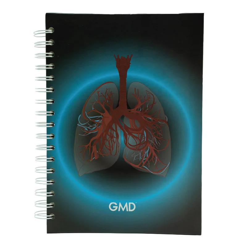 Cuaderno Argollado GMD Pulmones Azules
