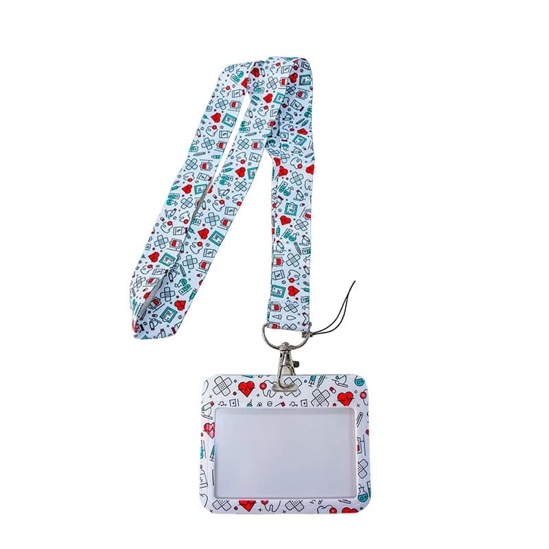Porta Carnet Con Lanyard Modelo De Muelitas