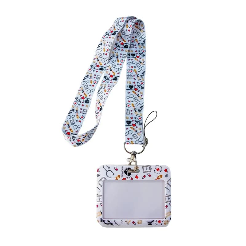 Porta Carnet de Fonendoscopio con Lanyard