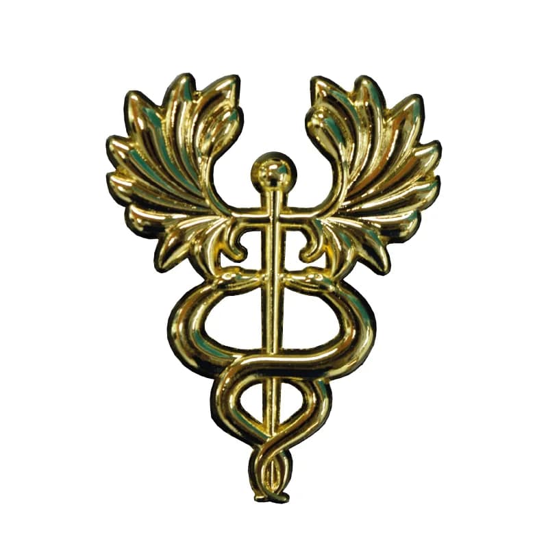 Pin Diseño Logo Dorado GMD