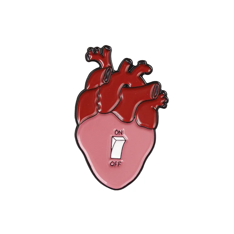 Pin Diseño Corazón Rojo GMD