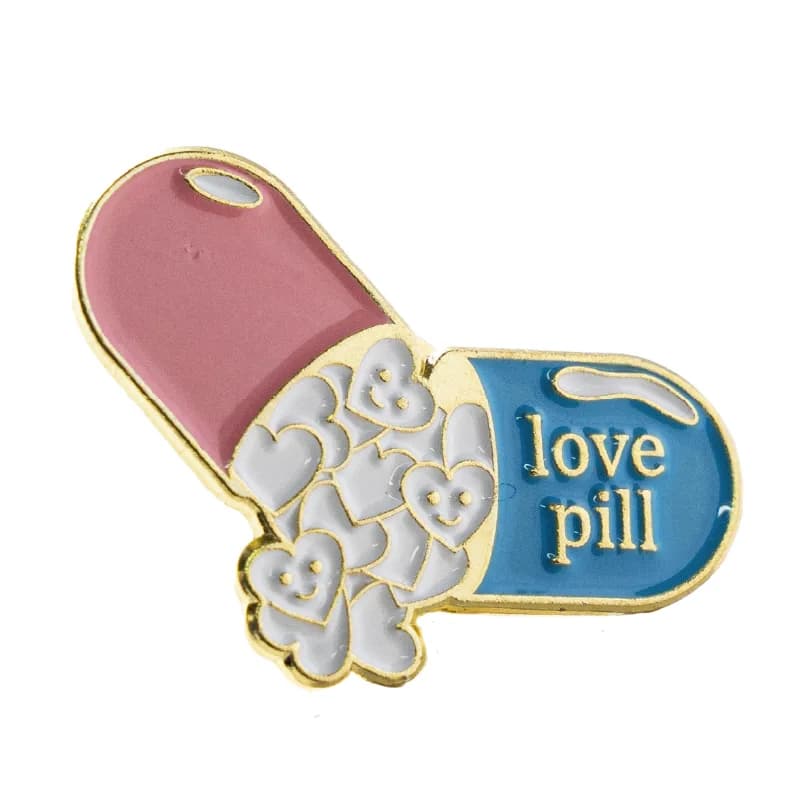 Pin Diseño Cápsula de Colores GMD