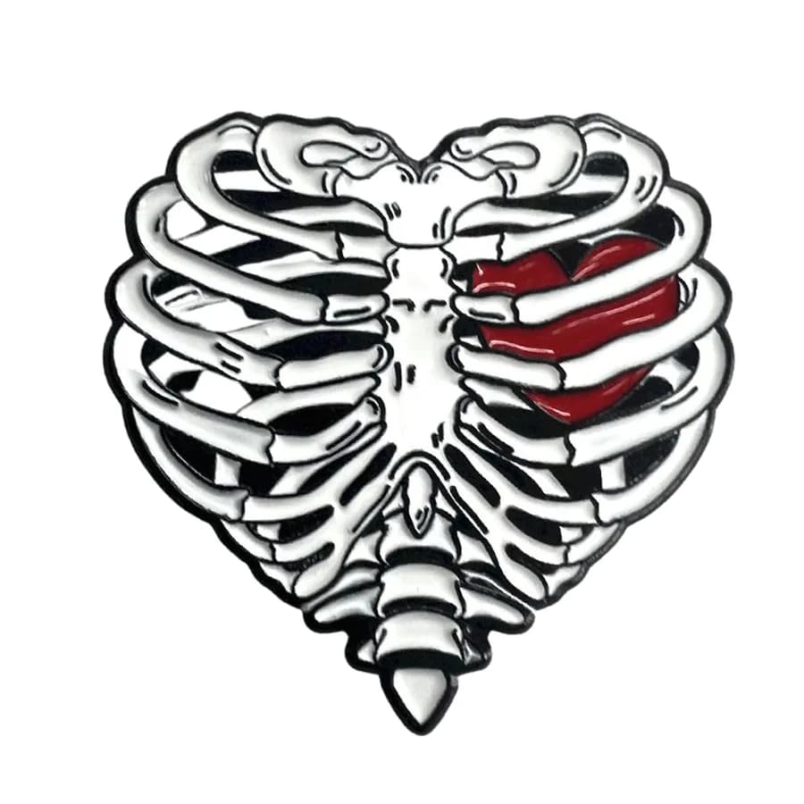 Pin Diseño Corazón En Costillas GMD