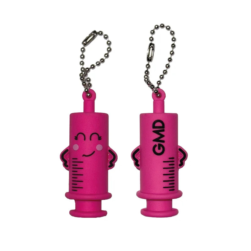 Rompe Ampollas GMD Motivo Jeringa Color Rosado