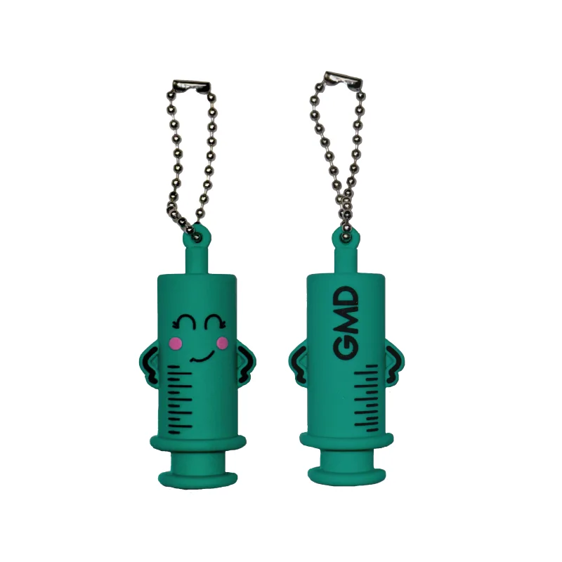 Rompe Ampollas GMD Motivo Jeringa Color Verde