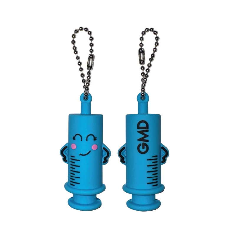 Rompe Ampollas GMD Motivo Jeringa Color Azul