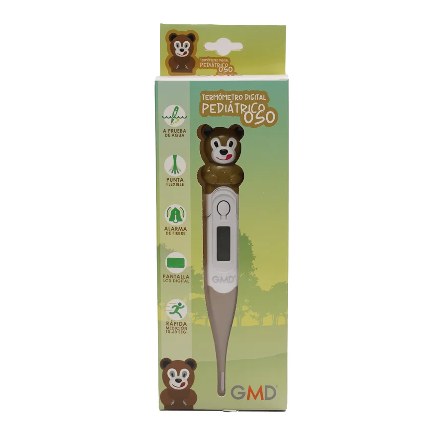 Termómetro Digital Flexible Pediátrico Motivo Oso GMD