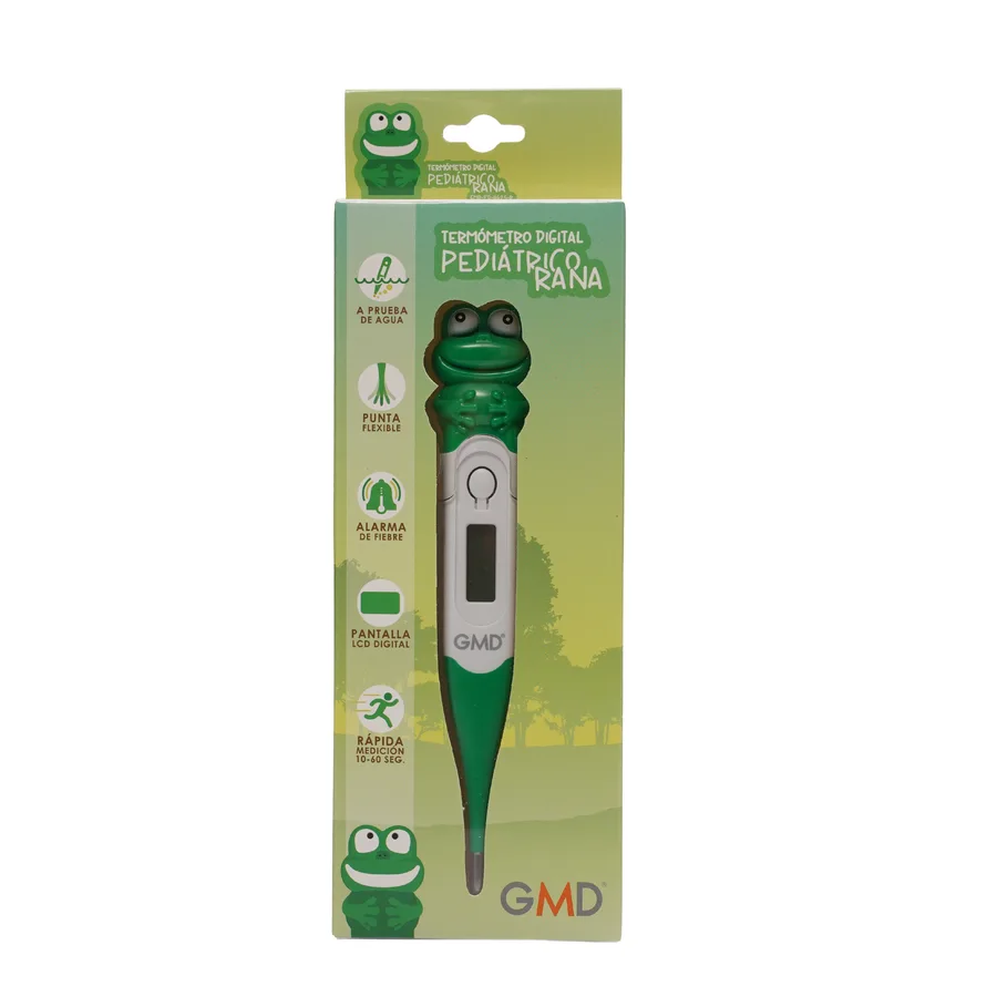 Termómetro Digital Flexible Pediátrico Motivo Rana GMD