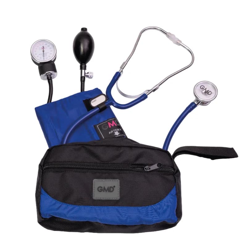 Kit De Tensiómetro Y Fonendoscopio Fusión GMD Azul Cerúleo