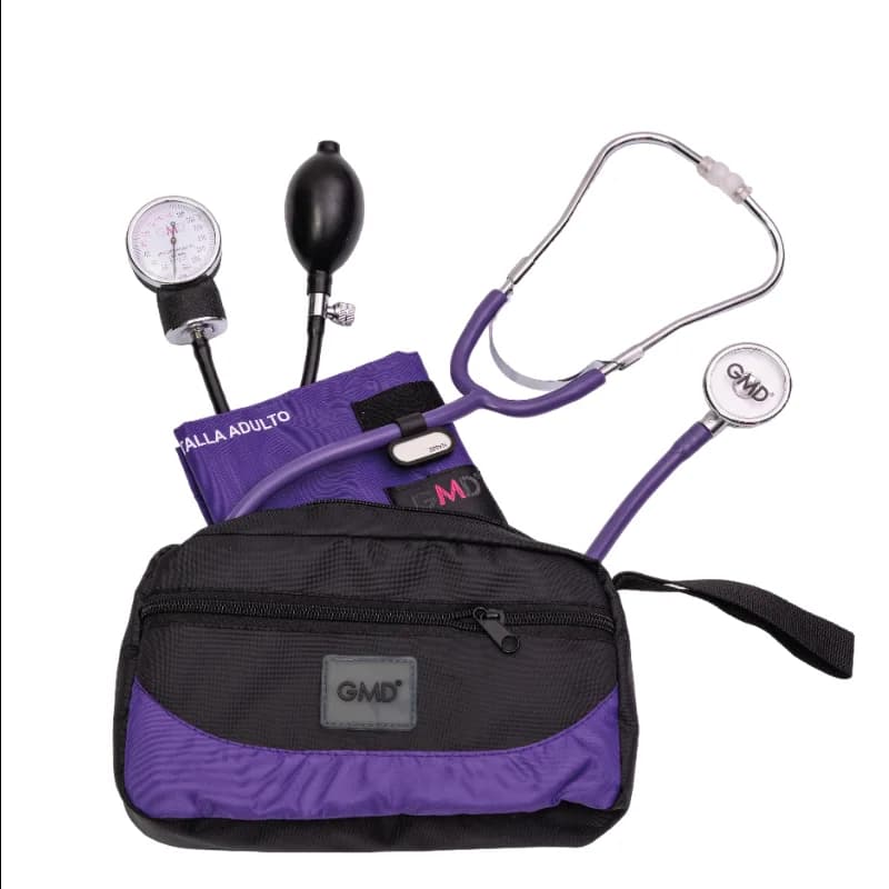 Kit De Tensiómetro Y Fonendoscopio Fusión GMD Púrpura