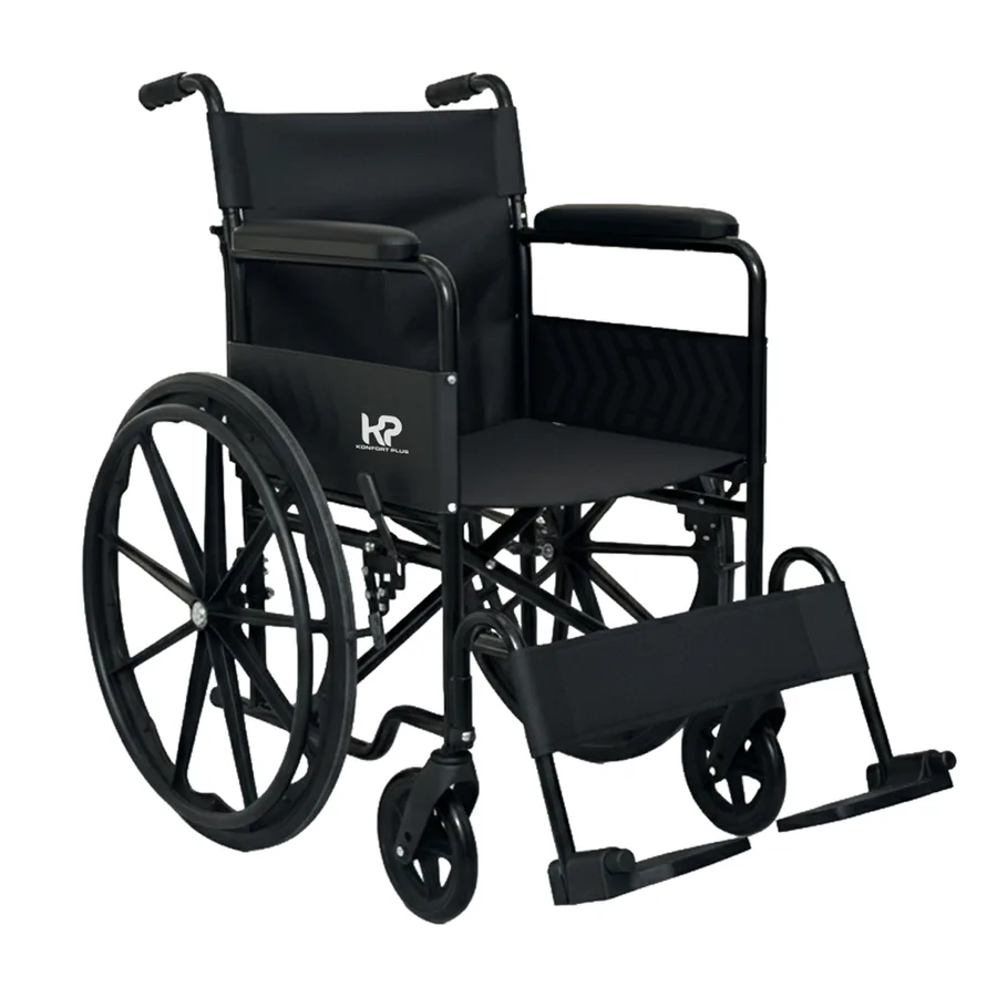 Silla De Ruedas Estándar con Rin estrella de 46 cm de ancho