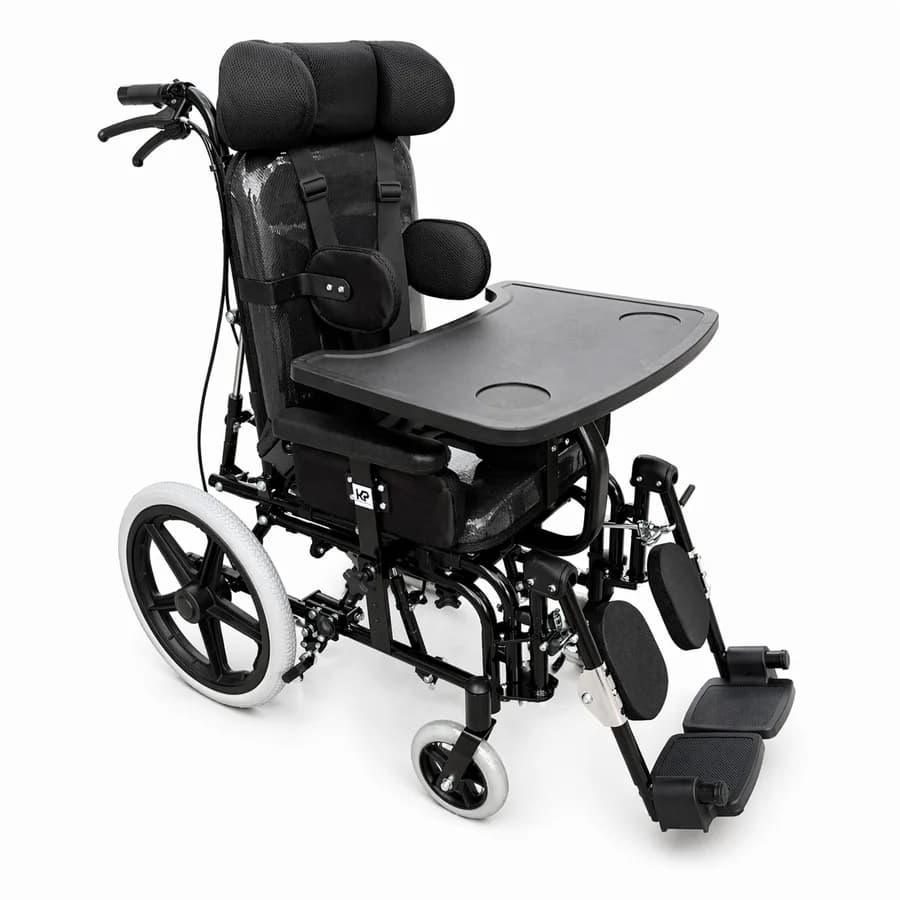 Silla De Ruedas Basculante y Reclinable Énova de 35,5 cm de ancho