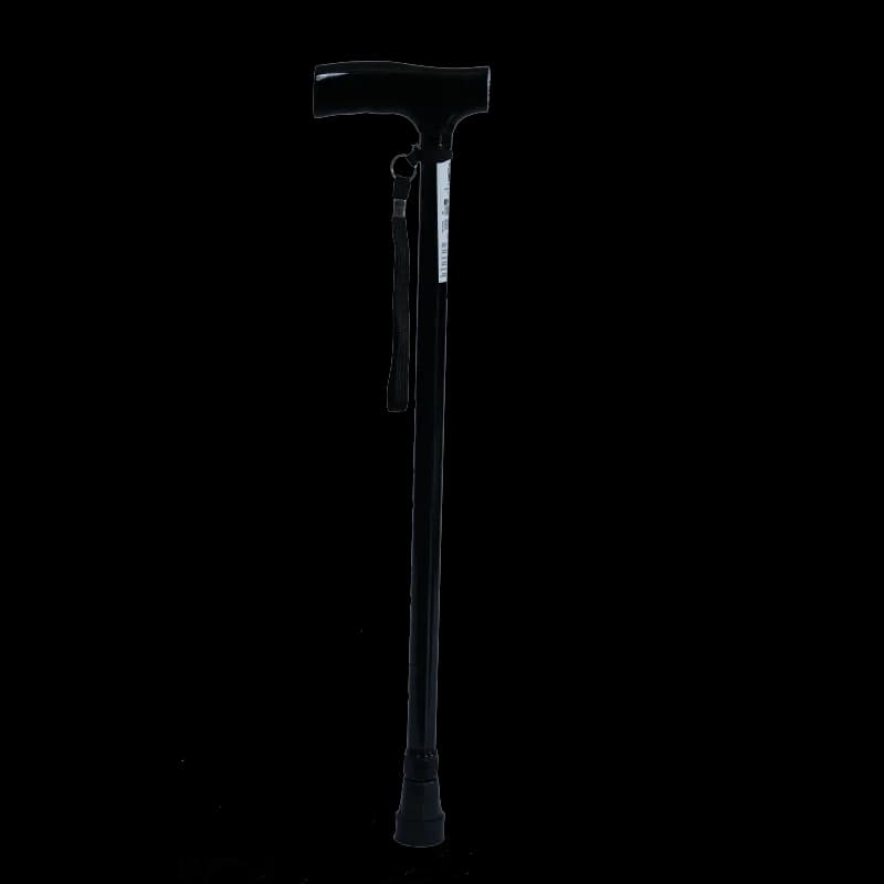 Baston Con Empuñadura En T Ergonómico Color Negro Konfort Plus