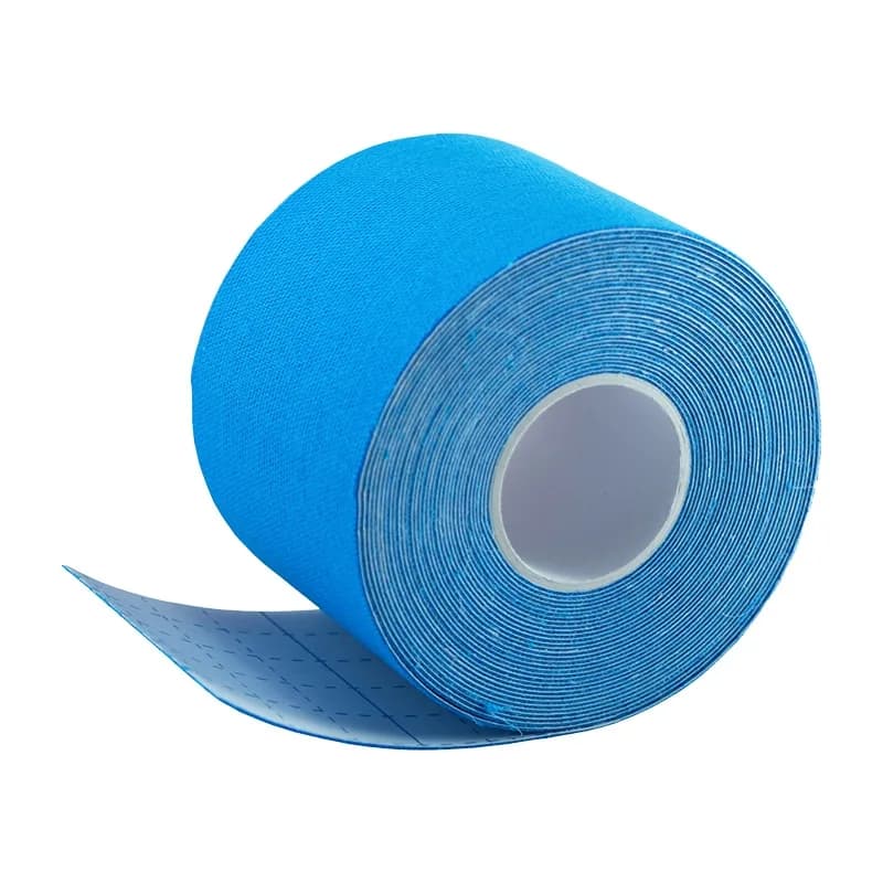 Cinta Kinesiológica De 5cm x 5m Color Azul GMD