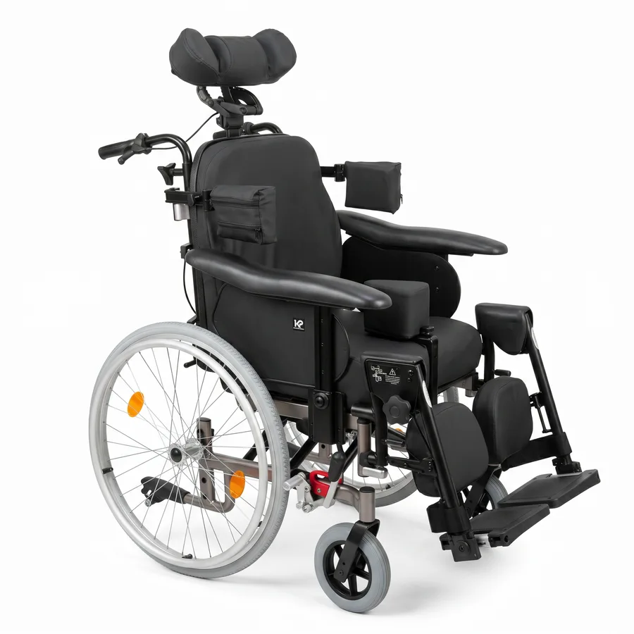 Silla de Ruedas de posicionamiento Relax de 45,7 cm de ancho
