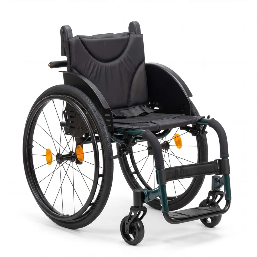 Silla De Ruedas Activa Marco Rígido Uni de 35,5 cm de ancho
