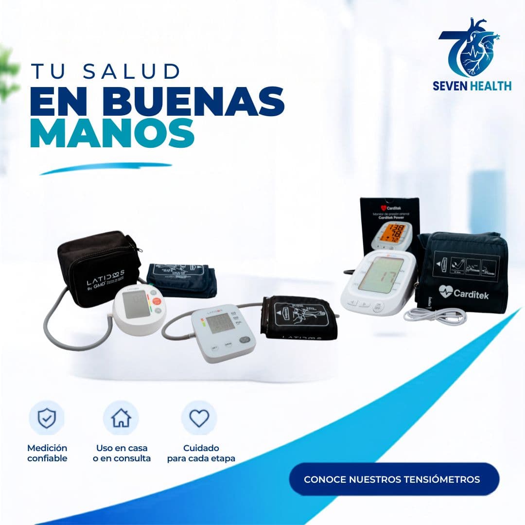 Tu salud en buenas manos. Conoce nuestros tensiómetros.
