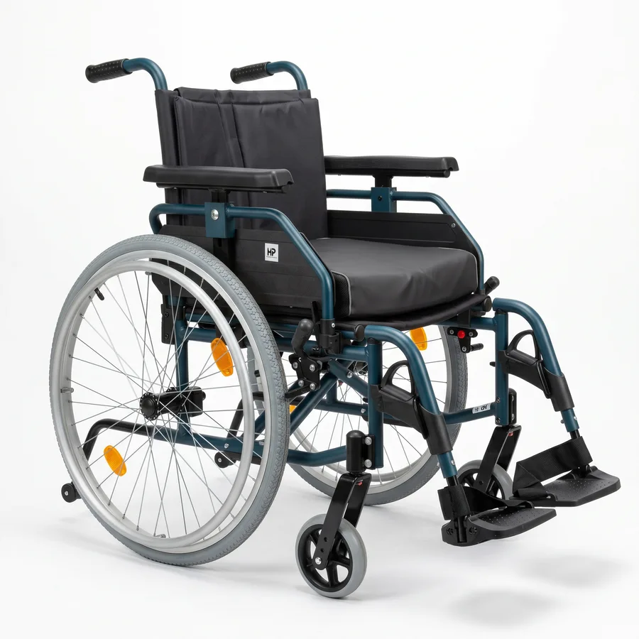 Silla De Ruedas Activa Plegable Luna de 45,7 cm de ancho